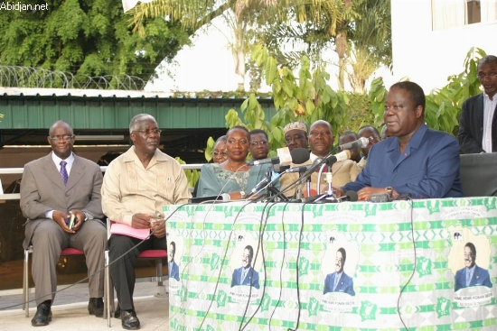 Le président Henri Konan Bédié sur Rfi aujourd`hui : 